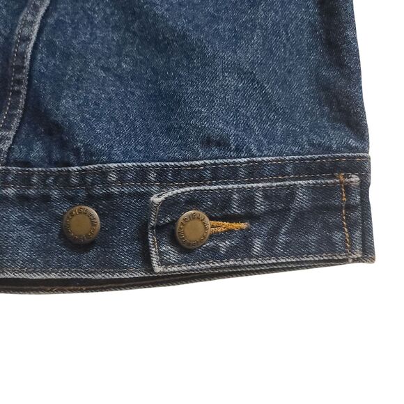Wrangler Rugged Wear Mens Denim Jacket Blue Cotton Size XL - Picture 13 of 14